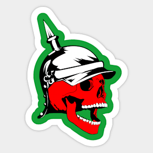 Red Skull Elite Sticker